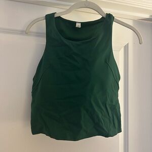 Lululemon Athletica Deep Green Tank Top